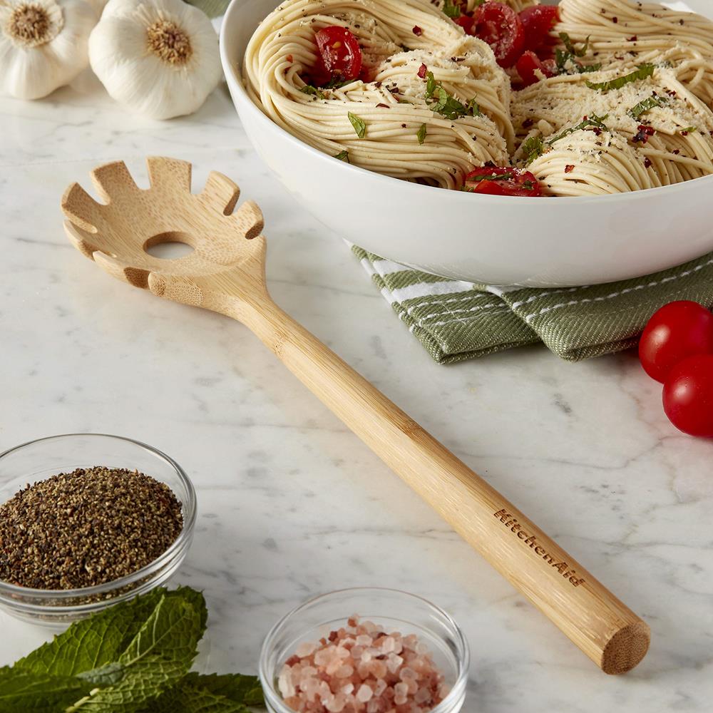 KitchenAid Birchwood Pasta Stirring Fork