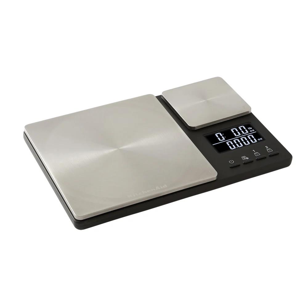 KitchenAid Dual Platform Kitchen Scale Black