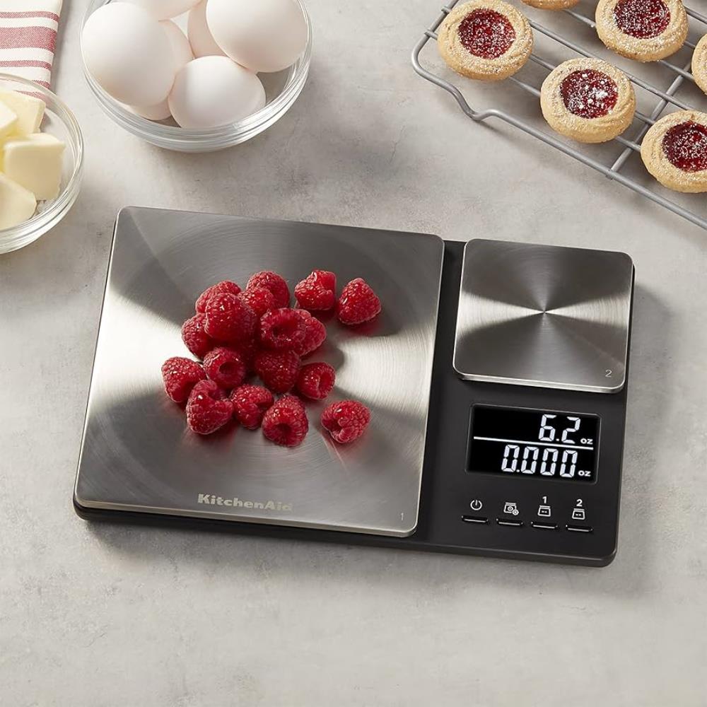 KitchenAid Dual Platform Kitchen Scale Black