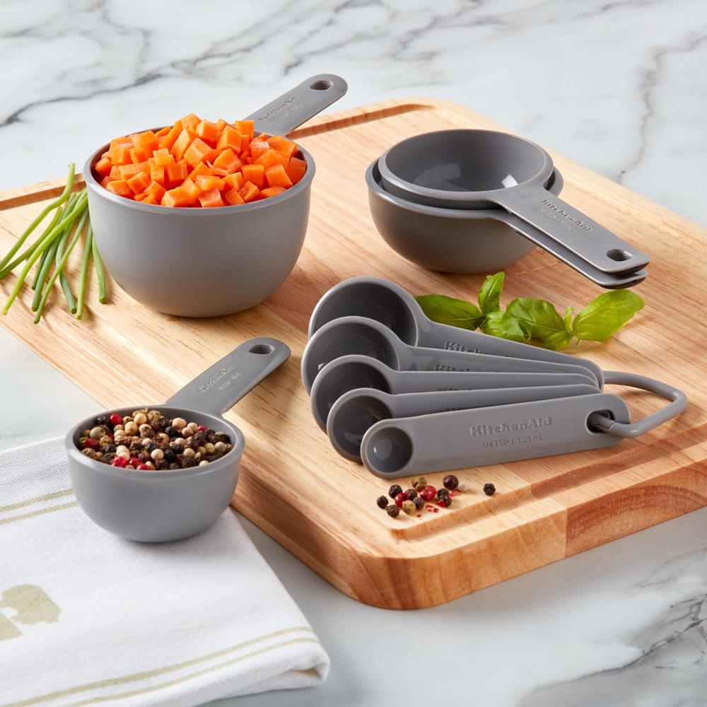 KitchenAid Measuring Spoons Set of 5 Charcoal