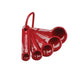 KitchenAid Measuring Spoons Set of 5 Red
