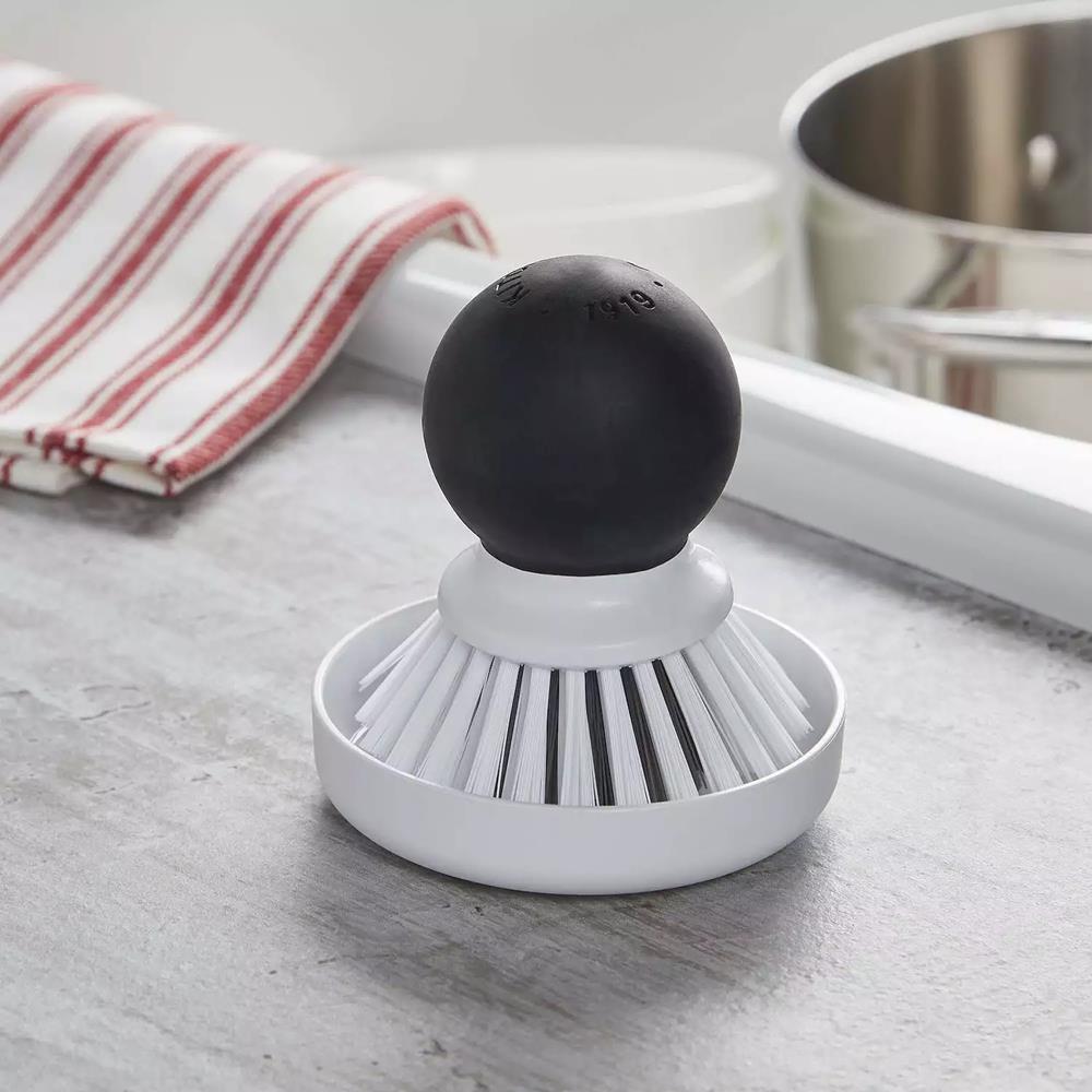 KitchenAid Palm Dish Brush With Tray