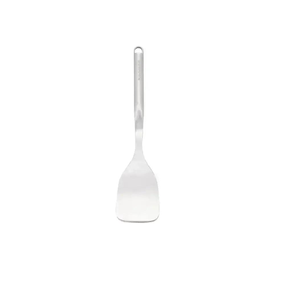 White spatula on a white background