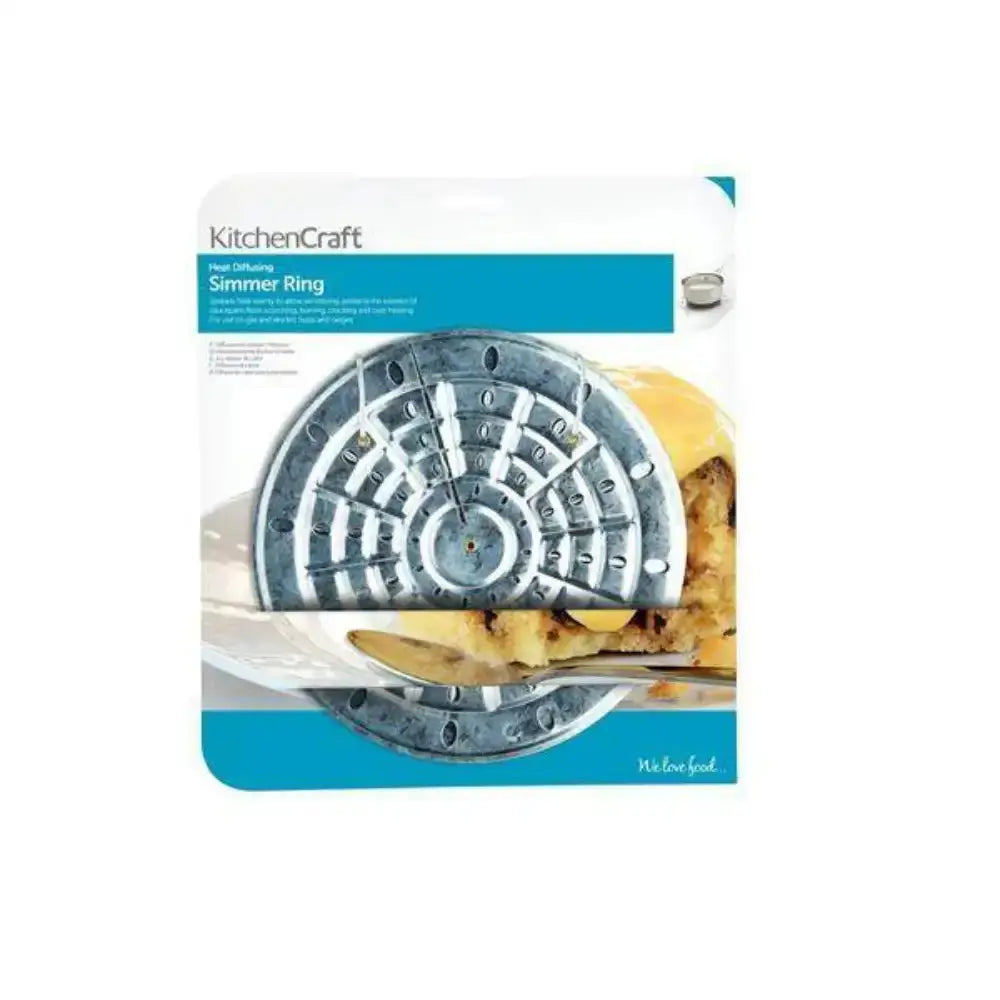 KitchenCraft simmer ring packaging with a product image on a white background