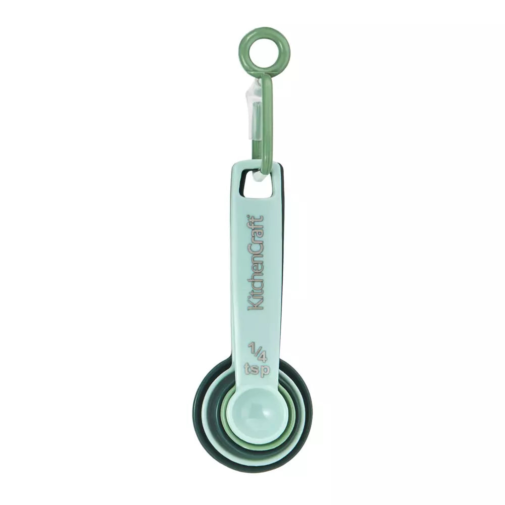 KitchenCraft Measuring Spoon Set 5pc Green