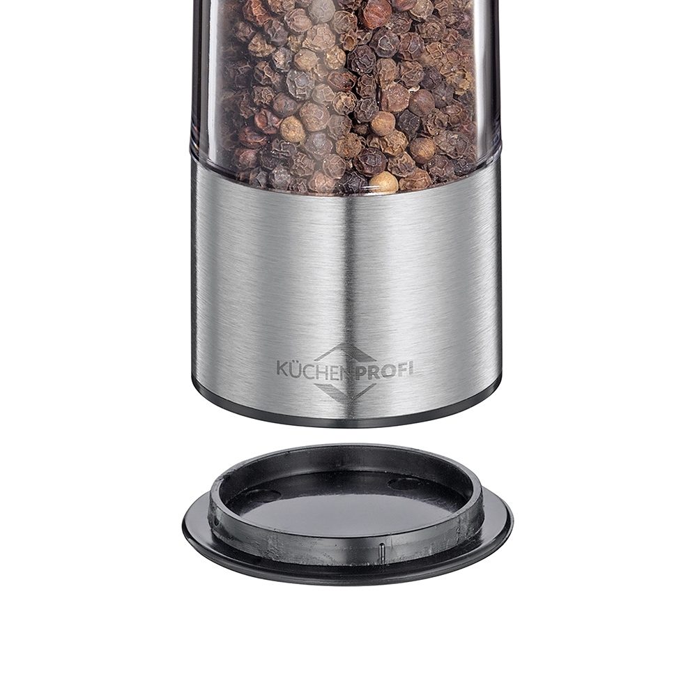 Kuchenprofi Boston Electric Salt & Pepper Grinder Set