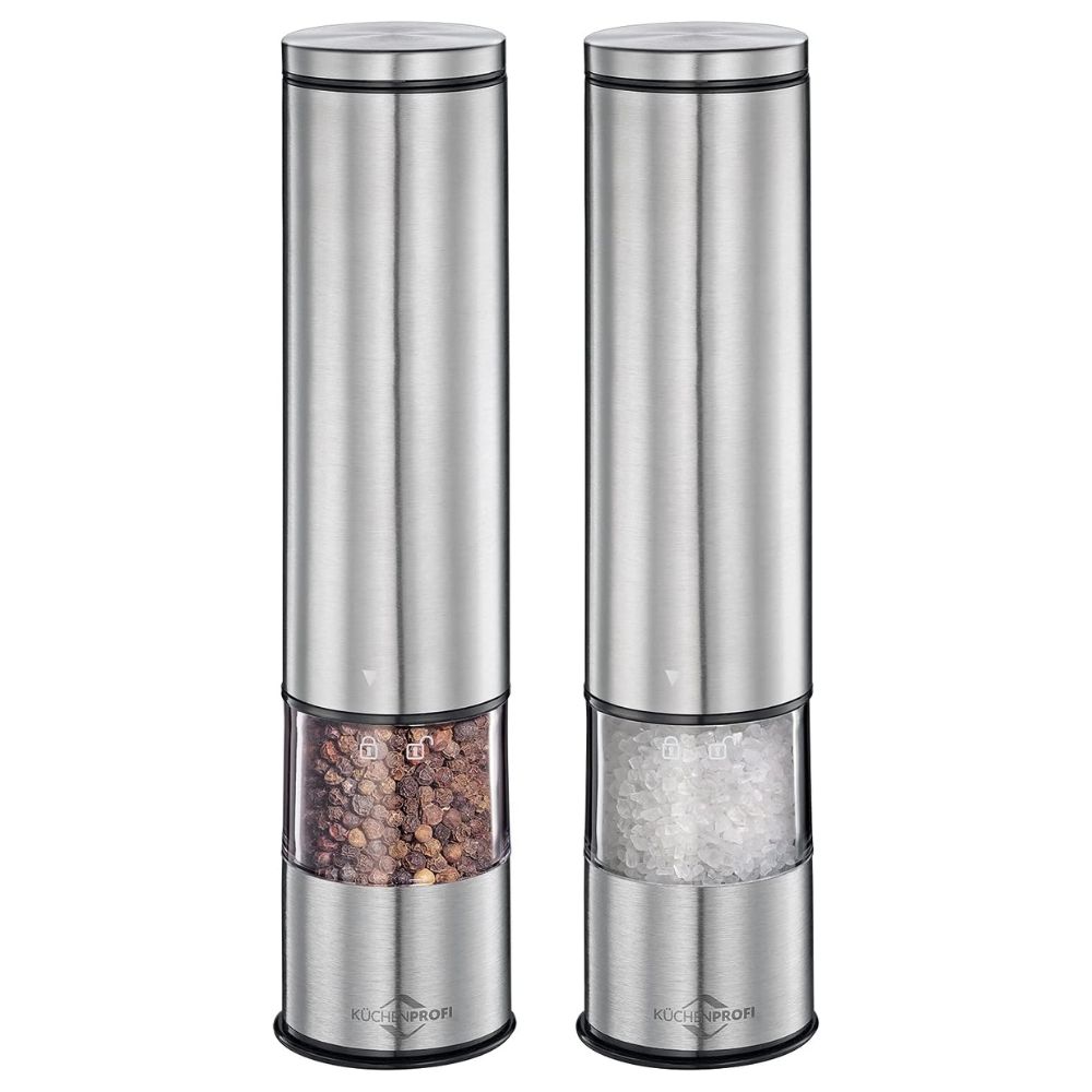Kuchenprofi Boston Electric Salt & Pepper Grinder Set