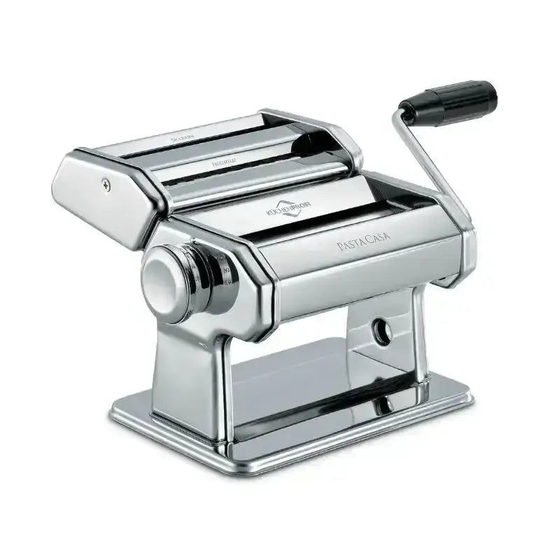 Pasta maker with 'Pastamaster' branding on a white background