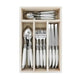 Laguiole by Andre Verdier Cutlery Set of 24 Chalk White