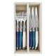 Laguiole by Andre Verdier Ocean Steak Knife & Fork Set 12pc