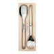 Laguiole by Andre Verdier Salad Server Set of 2 Ivory