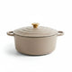 Le Morgan Cast Iron Casserole Pot 30cm Cashmere