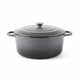 Le Morgan Cast Iron Casserole Pot 30cm Ombre Grey