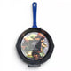 Le Morgan Cast Iron Frying Pan 26cm Limoges Blue