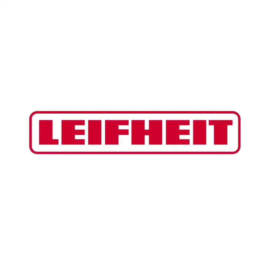 LEIFHEIT logo in red on a white background