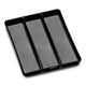Madesmart Classic Antimicrobial Large Utensil Tray Carbon