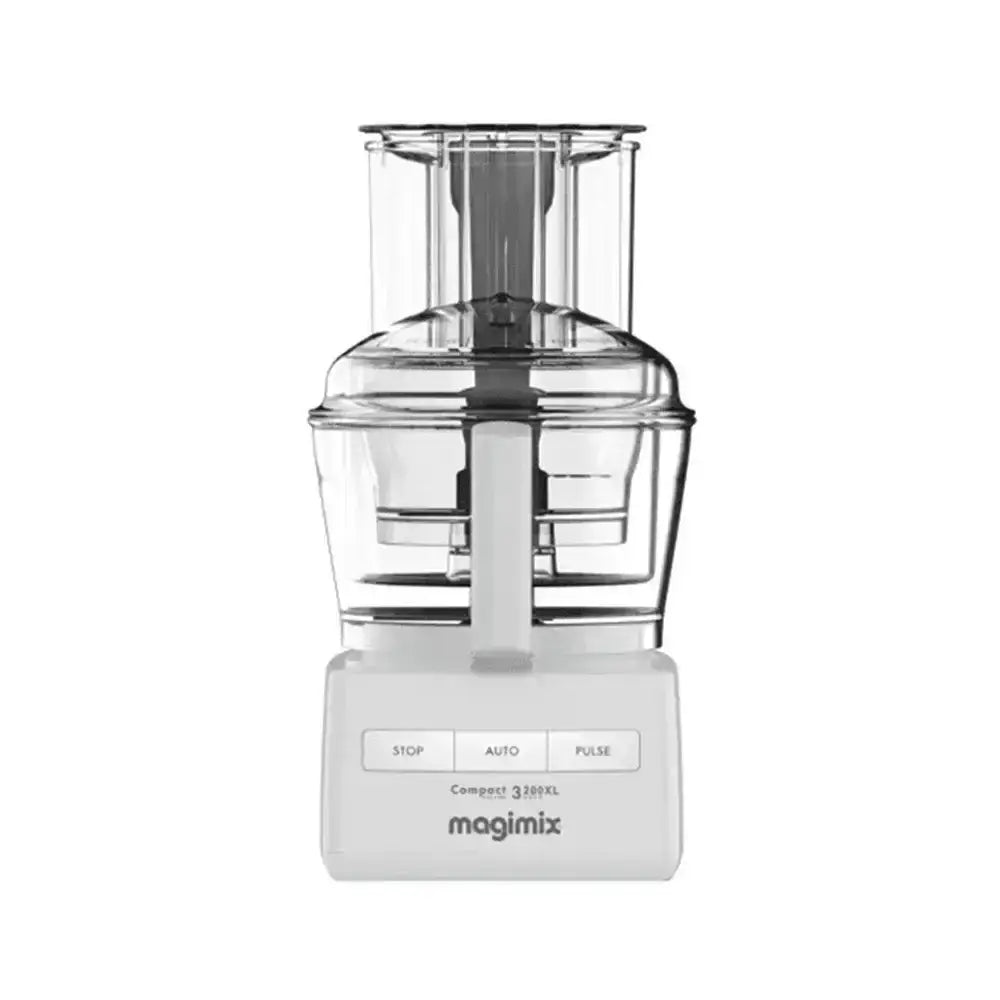 Magimix food processor on a white background