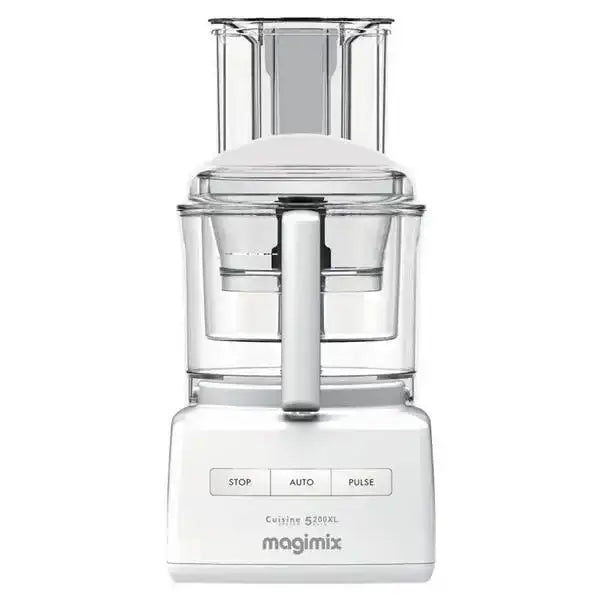 White Magimix food processor on a white background