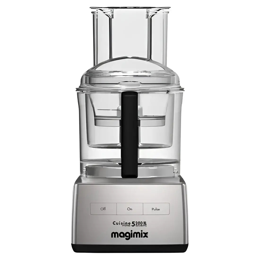 Magimix food processor on a white background