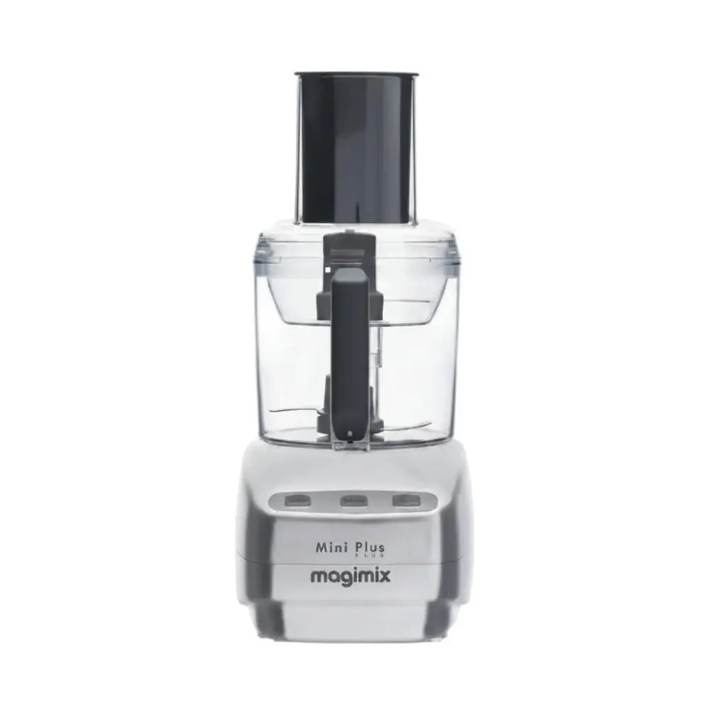 Magimix food processor on a white background