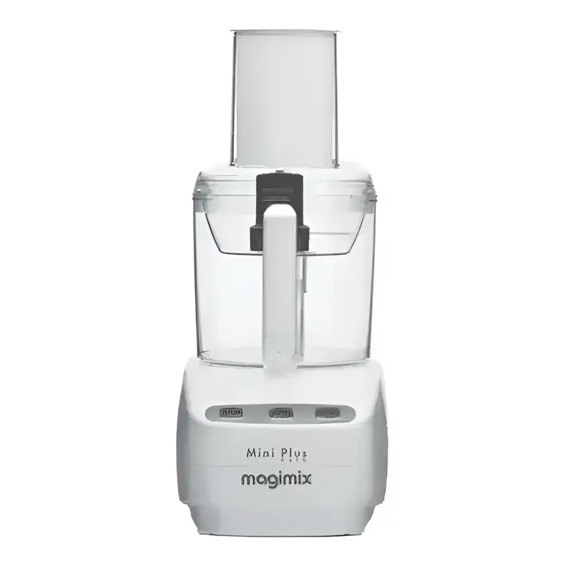 Magimix food processor on a white background