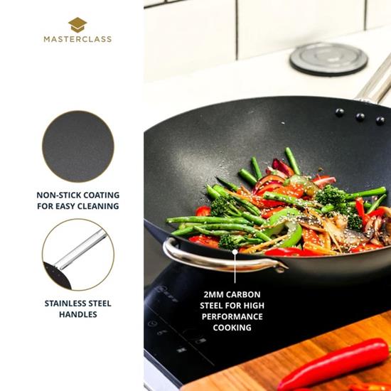 MasterClass Professional Non-Stick Wok 36cm