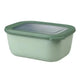 Mepal Cirqula Deep Rectangular Multi Bowl 1.5L Nordic Sage