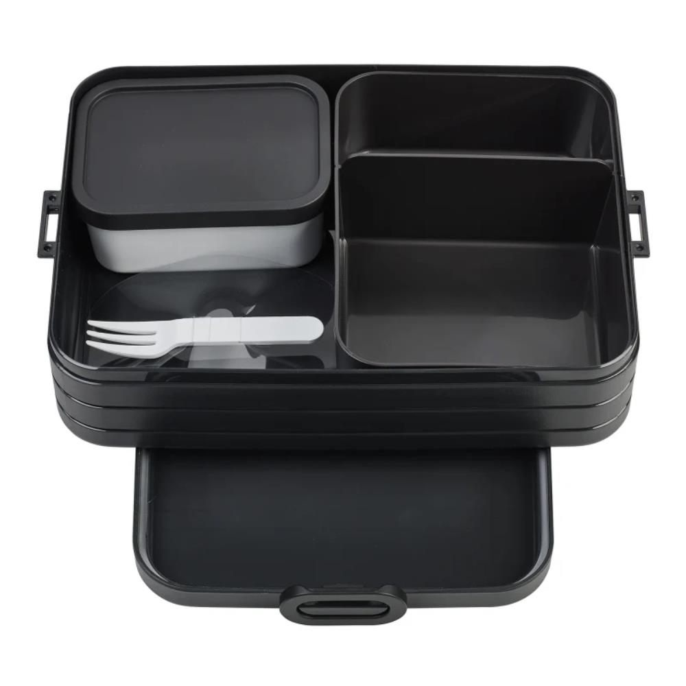 Mepal Take A Break Large Lunch Box Black