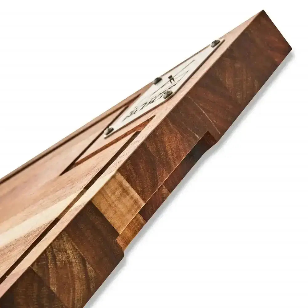 Wooden product with a white background