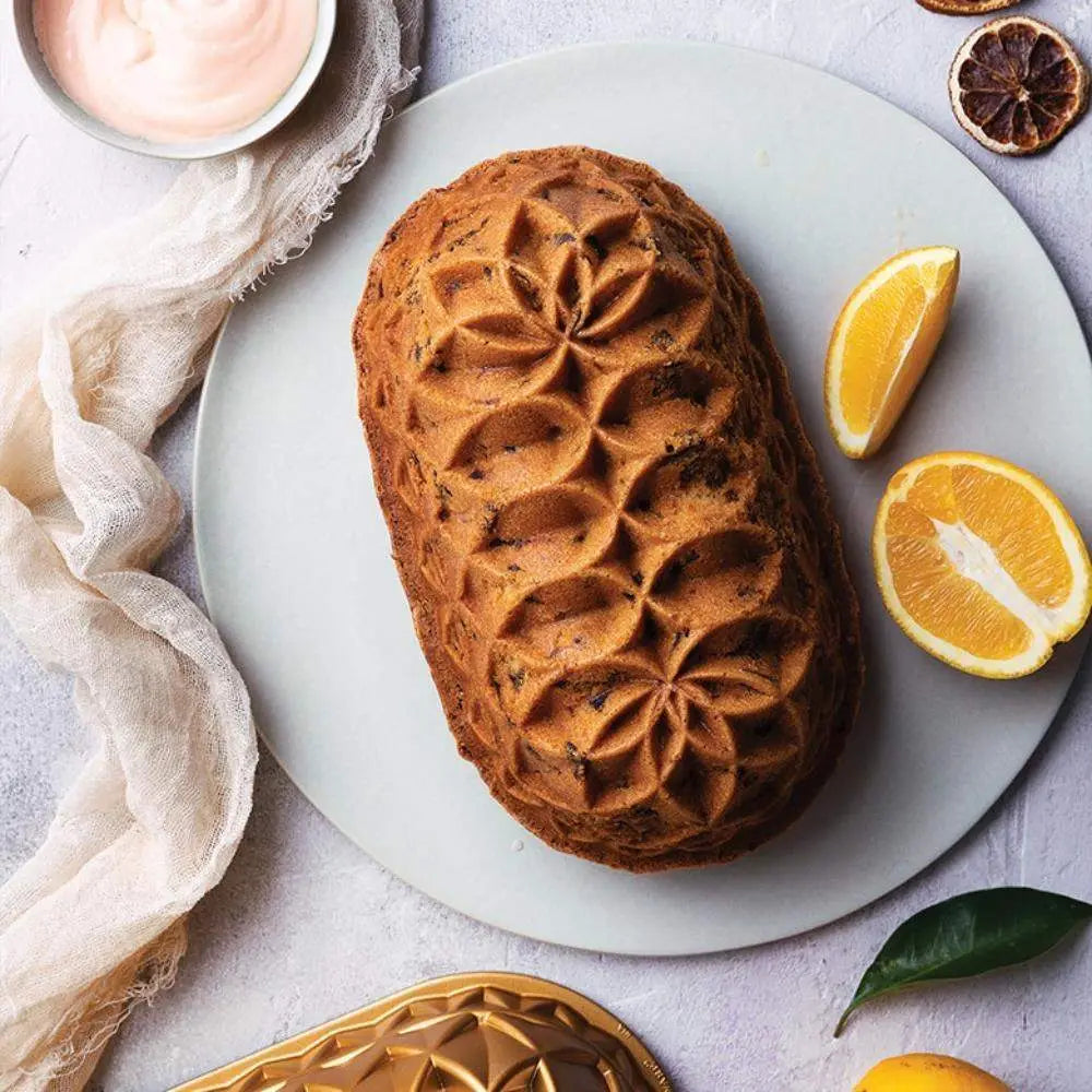 Nordic Ware Gold Jubilee Loaf Pan.