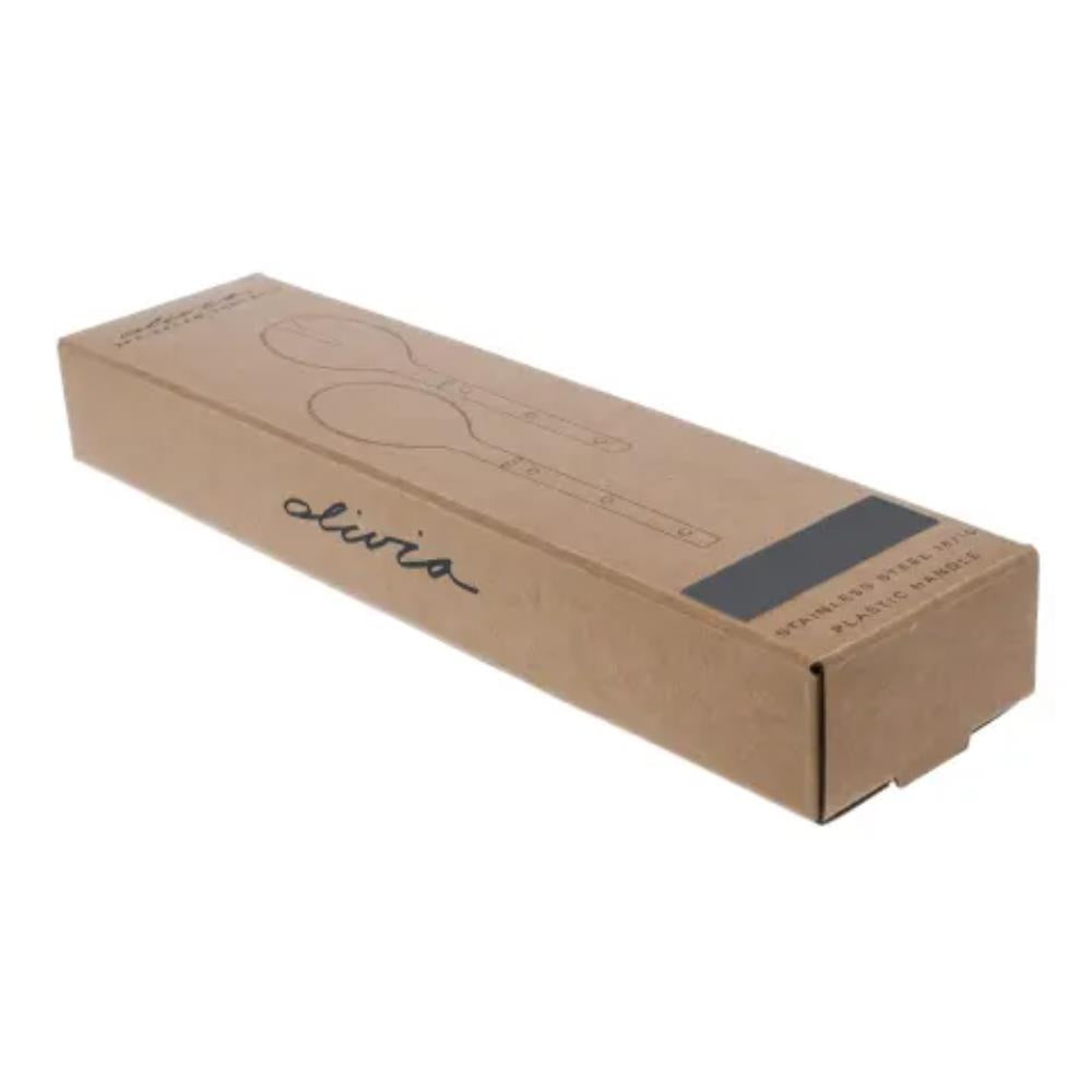 Cardboard box with 'olivio' branding on a white background