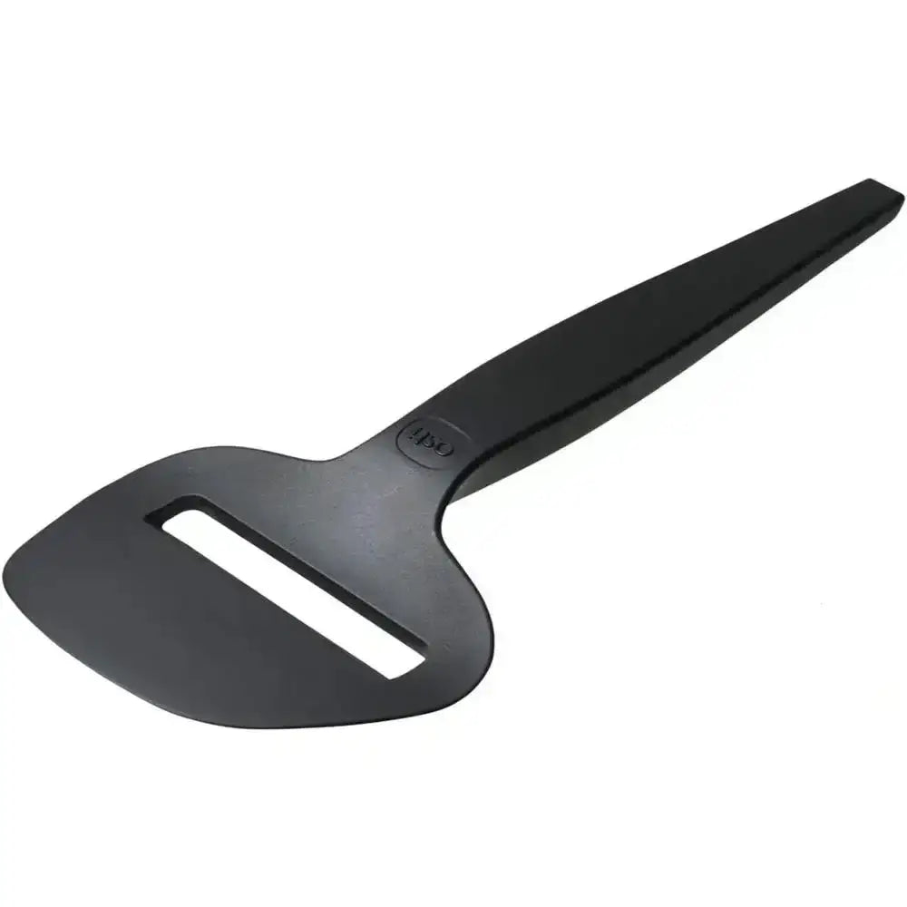 Osti cheese planer slicer black plastic with sleek modern design and central slot for easy slicing