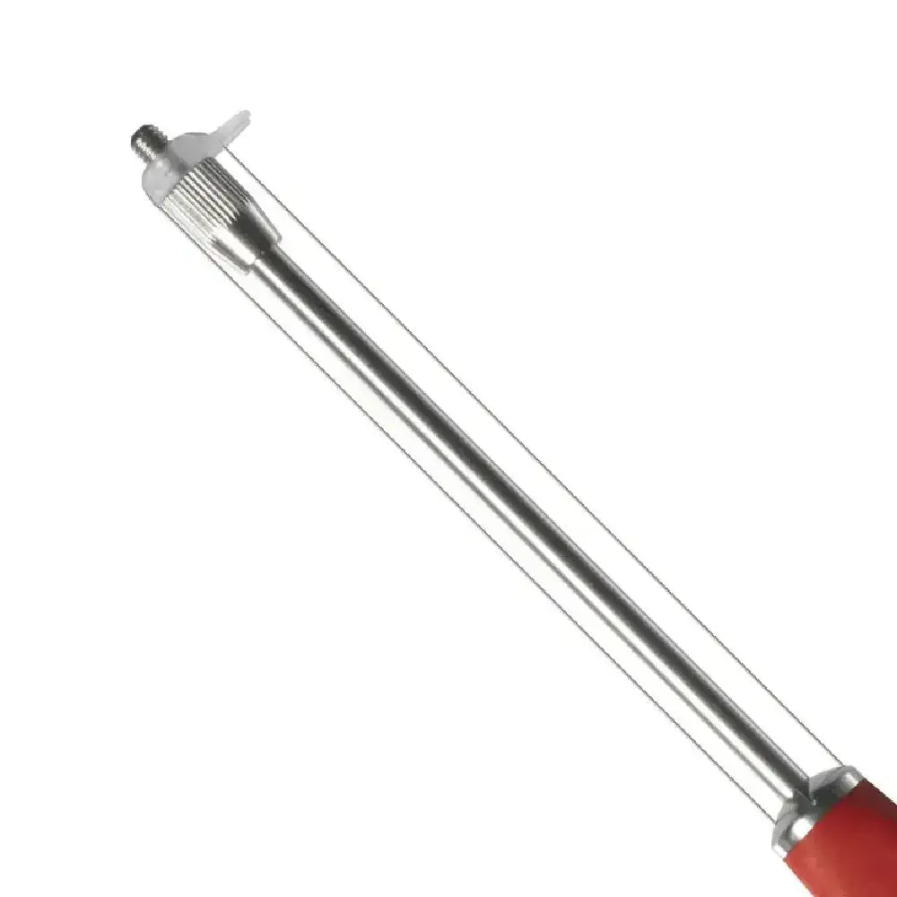 Replacement cheese wire with metal handle for cheese slicer, close-up on white background