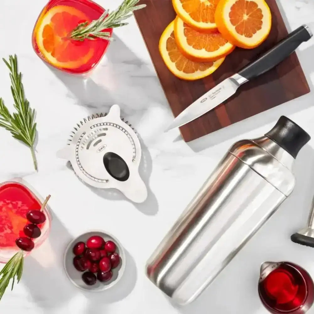 Oxo Stainless Steel Single Wall Cocktail Shaker.