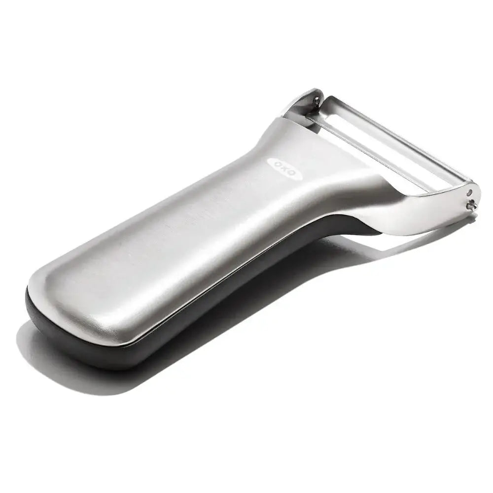 Oxo peeler on a white background