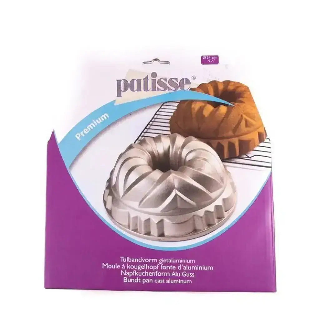 Bundt cake pan in packaging with 'Patisse' branding on a white background