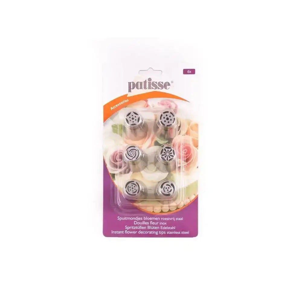 Patisse flower decorating tips packaging on a white background