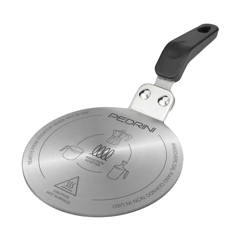 Induction plate adaptor on a white background