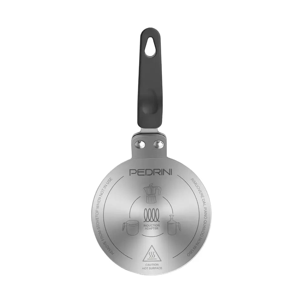 Induction plate adaptor on a white background