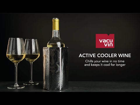 Vacu Vin Active Wine Bottle Cooler Silver