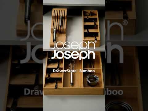 Joseph Joseph DrawerStore Cutlery Organizer Bamboo
