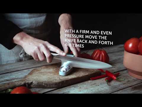 Global Minosharp Plus 3 Stage Water Knife Sharpener