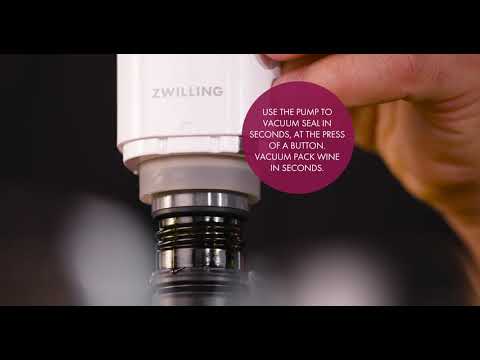 Zwilling Fresh & Save Vacuum Wine Sealer 3pc