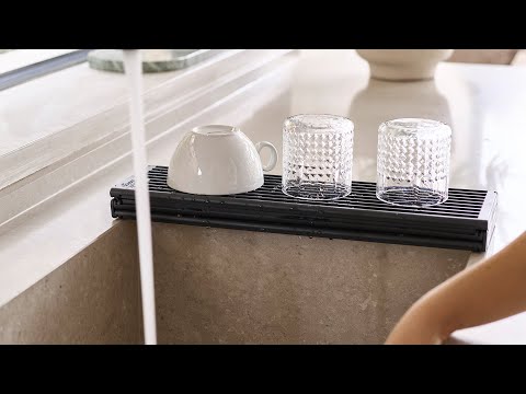 Joseph Joseph Platform Folding Sink Drainer Grey