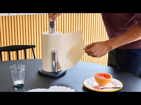 Joseph Joseph Hold Kitchen Roll Holder Grey