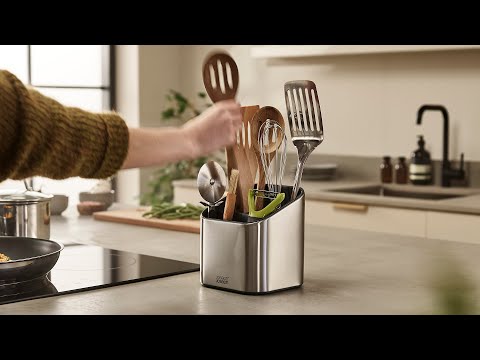 JJ Surface SS Utensil Pot