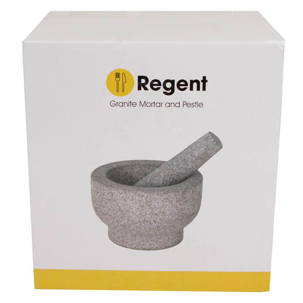 Regent Granite Mortar And Pestle 15cm
