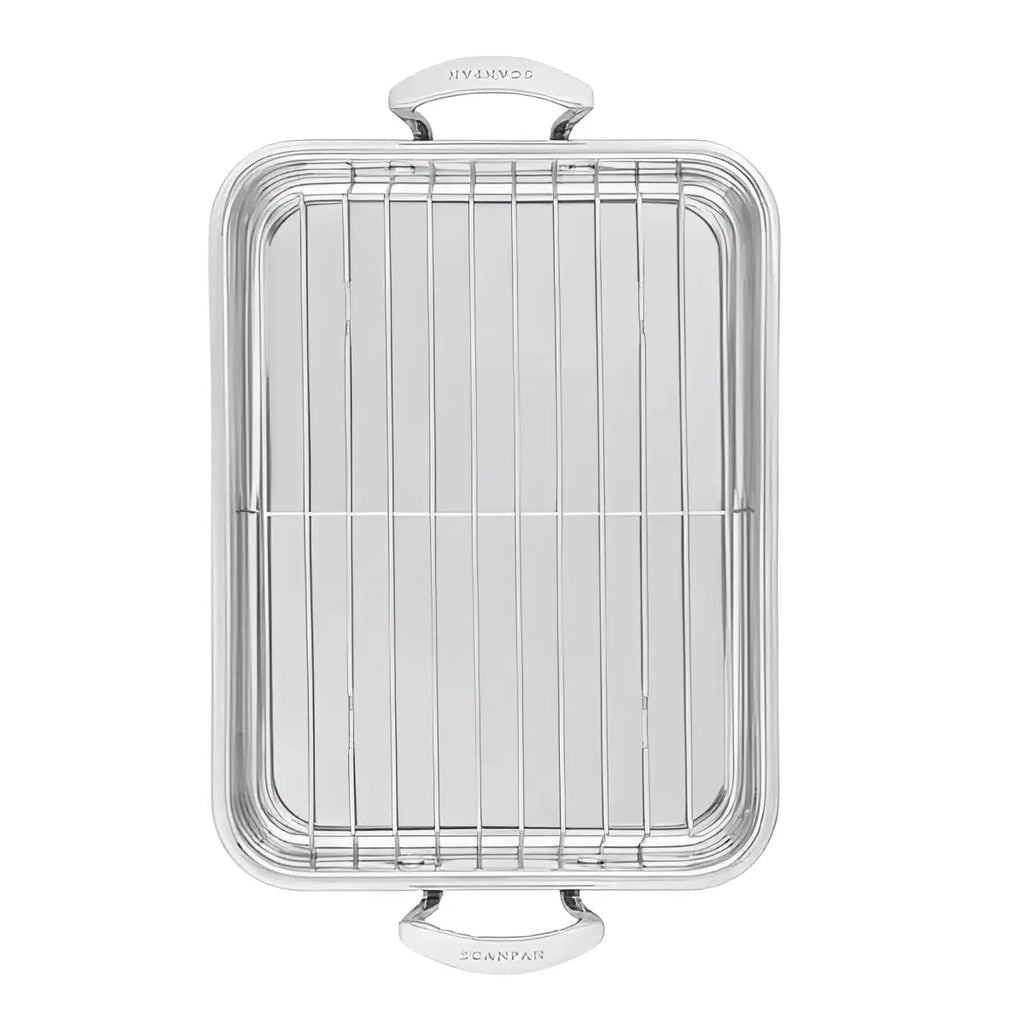 Scanpan Impact Stainless Steel Roasting Pan & Rack.