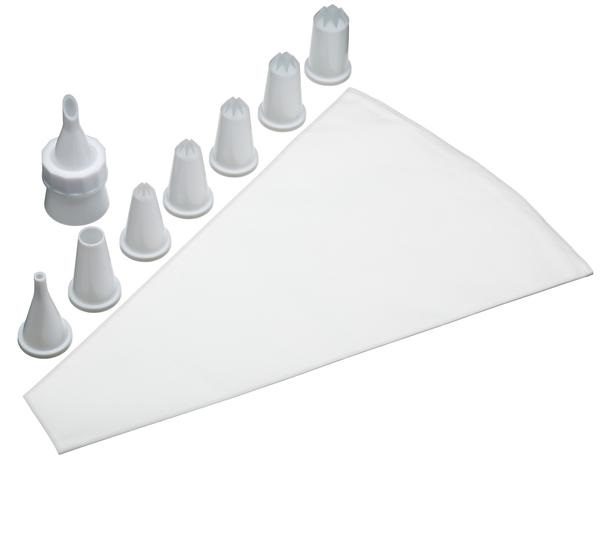 Sweetly Does It Plastic Piping Set With 8 Nozzles