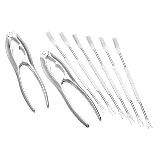 KitchenCraft Stainless Steel Seafood Set of 8